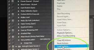How to Install Photoshop Actions
