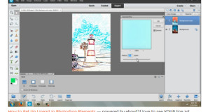 How to Set up Line Art in Photoshop Elements