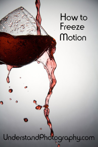 how to freeze motion photography