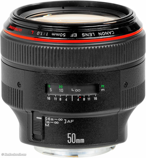 Canon EF 50mm F1.0